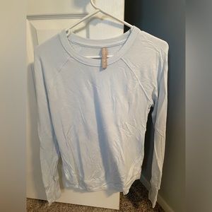 Athleta - mindset crew - light blue